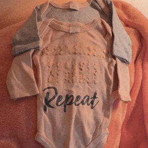 Cute long sleeved onesies